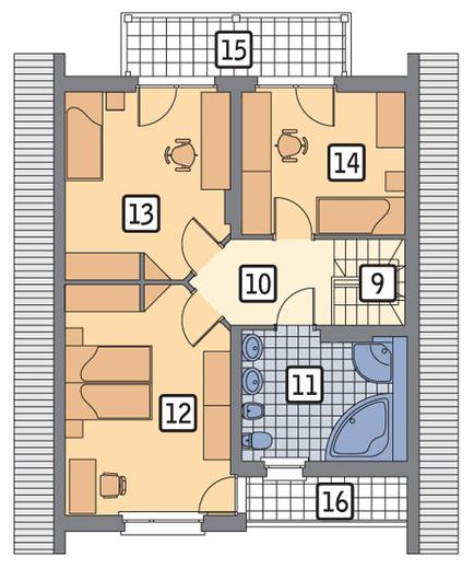 Ustronny - wariant II (podpiwniczony)