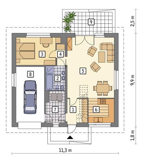 Miarodajny - wariant V