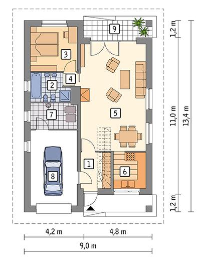 Miarodajny - wariant VIII