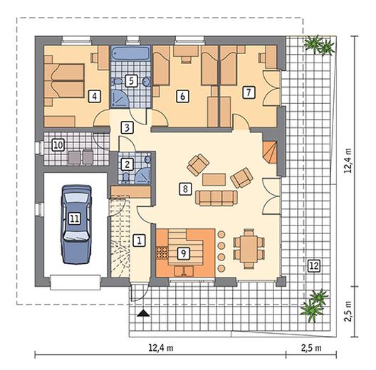 Miarodajny - wariant XIX