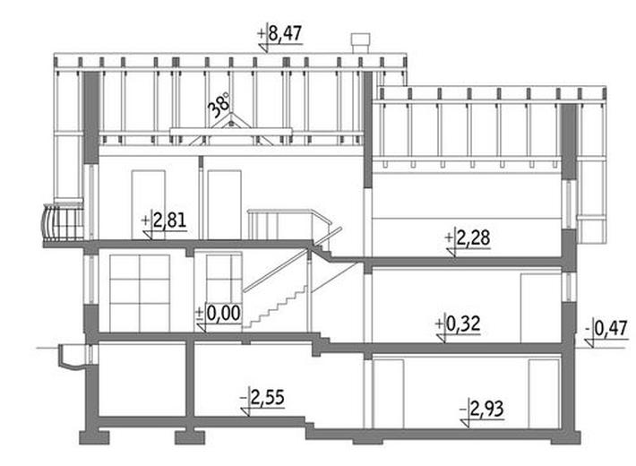 Śródleśny - wariant I (podpiwniczony)