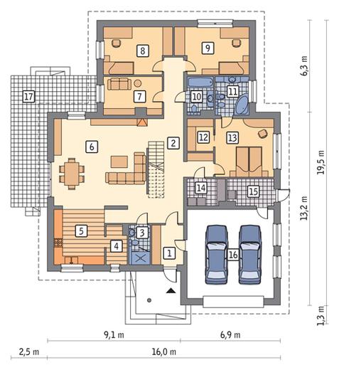 Komfortowy - wariant II