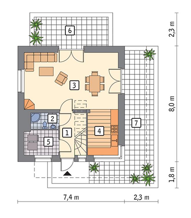 Melodyjny - wariant I