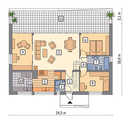 Przejrzysty - wariant I