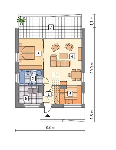 Przejrzysty - wariant II