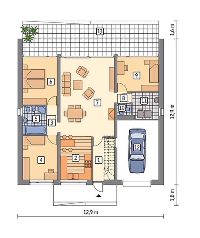 Przejrzysty - wariant V