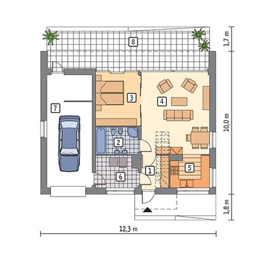 Przejrzysty - wariant VI