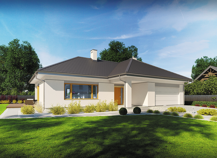 Projekt domu Murator Szafranowy