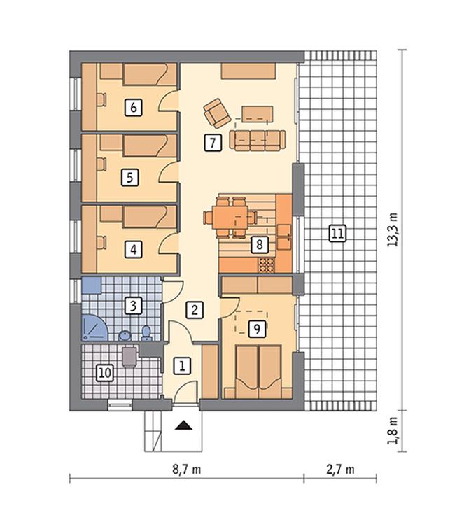 Pionierski - wariant I