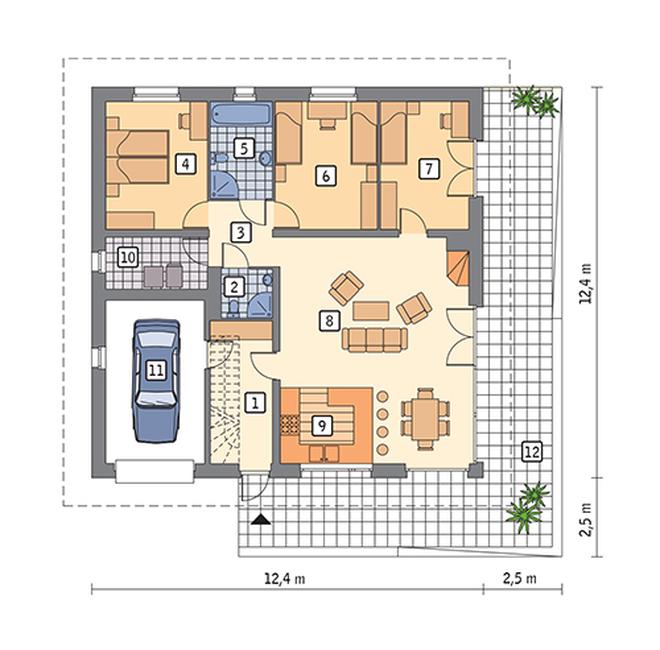 Czterolistna koniczyna - wariant XIX