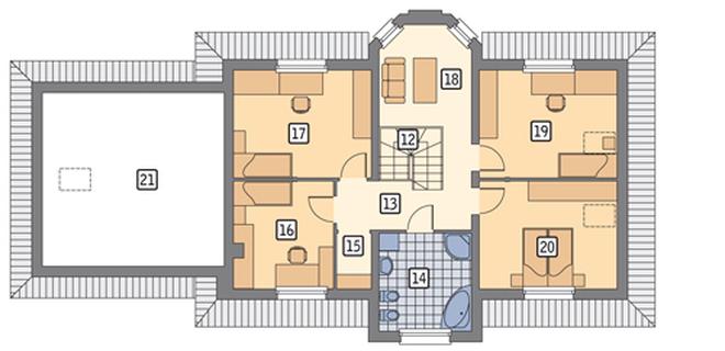 Mały dworek - wariant I