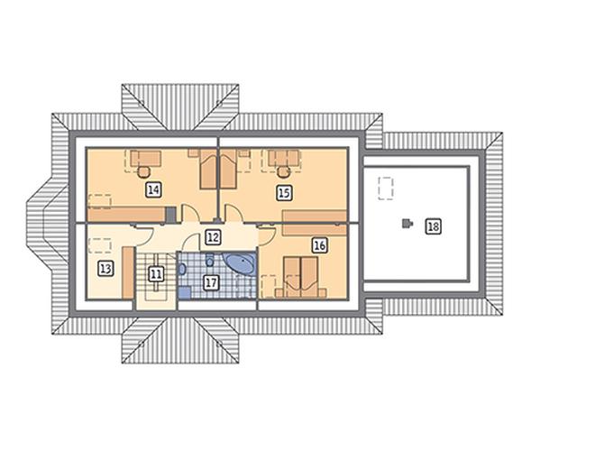 Gustowny - wariant I (podpiwniczony)