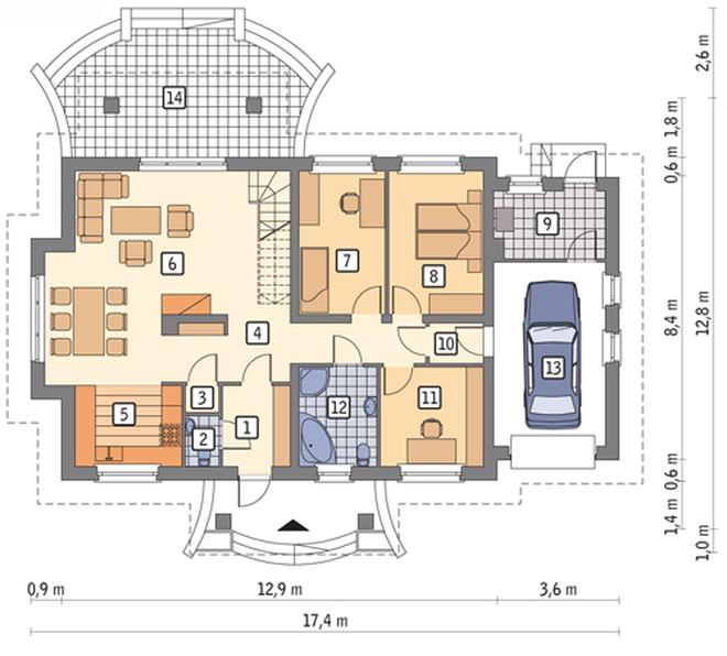 Gustowny - wariant II