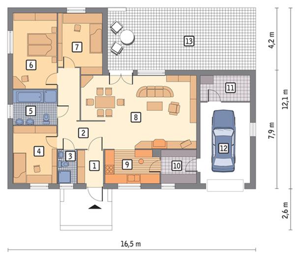 Dom na 102 - wariant III