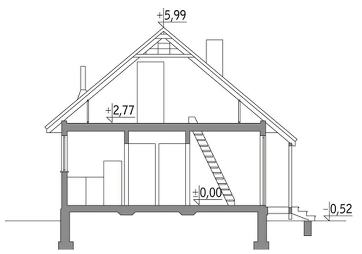 Złocisty - wariant I (drewniany)