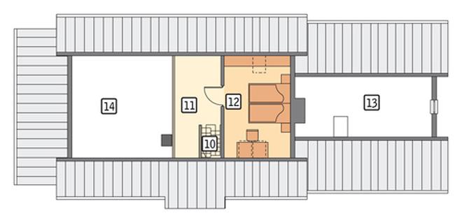 Złocisty - wariant I (drewniany)