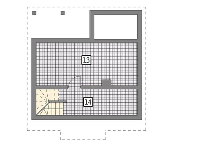 Tęczowy (podpiwniczony, letniskowy, drewniany)