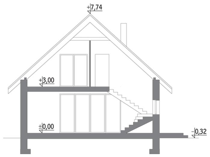 Codzienny - wariant VI  (z wentylacją mechaniczną i rekuperacją)