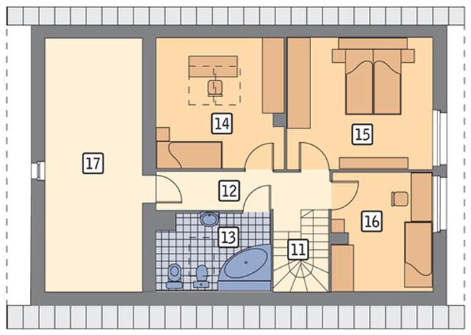 Codzienny - wariant VII (z wentylacją mechaniczną i rekuperacją)
