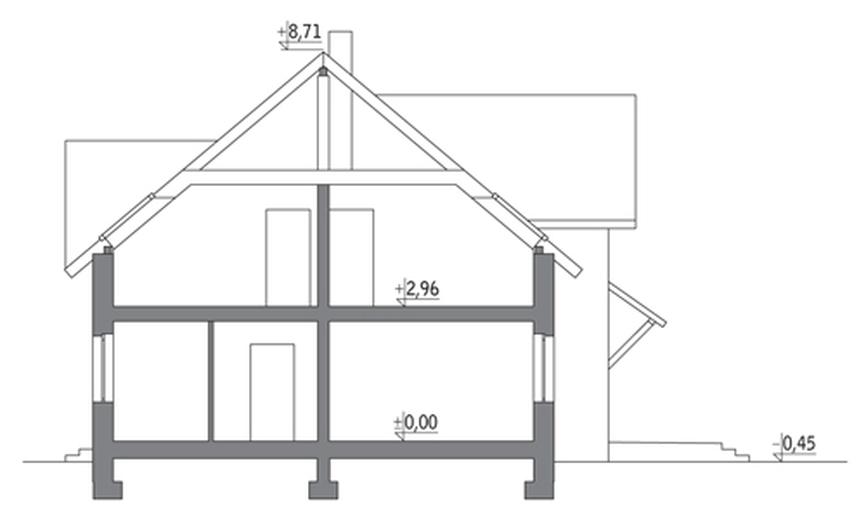 Baczny (z wentylacją mechaniczną i rekuperacją)
