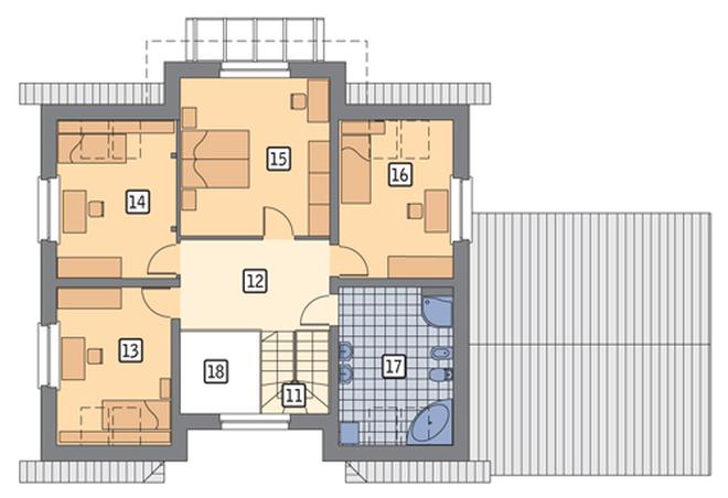 Baczny (z wentylacją mechaniczną i rekuperacją)