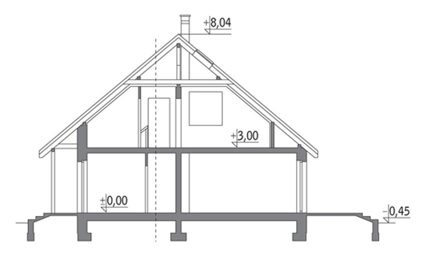 Promyk (z wentylacją mechaniczną i rekuperacją)