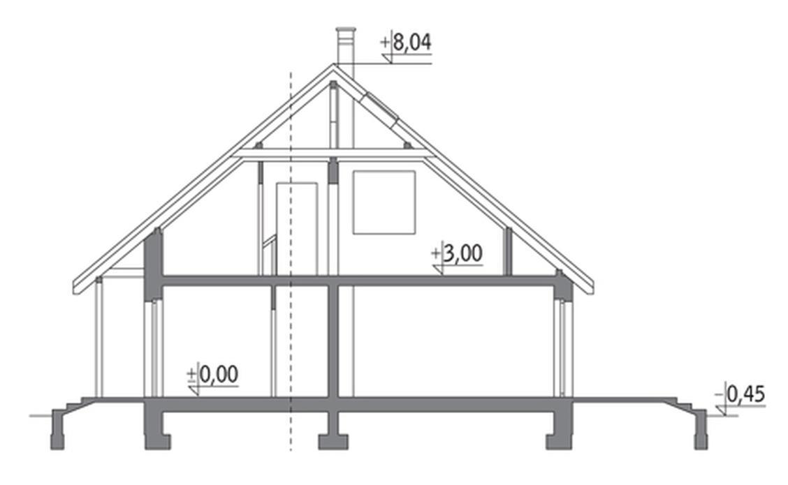 Promyk (z wentylacją mechaniczną i rekuperacją)