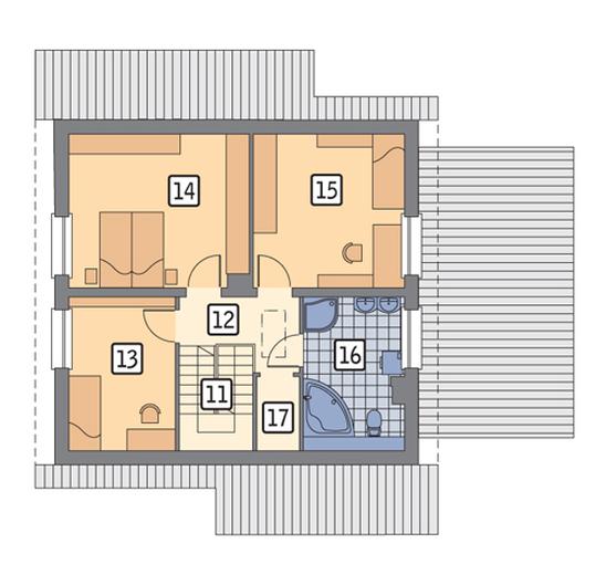 Promyk (z wentylacją mechaniczną i rekuperacją)