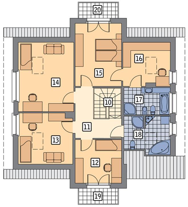 Trafny (z wentylacją mechaniczną i rekuperacją)