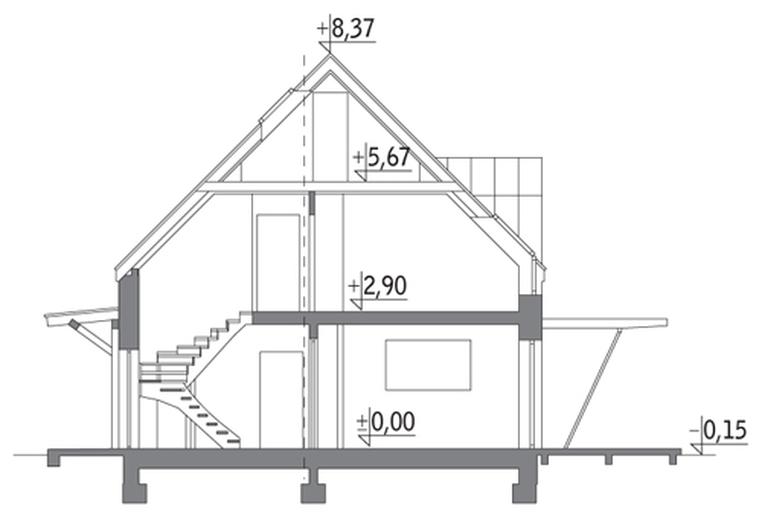 Dla pokoleń (z wentylacją mechaniczną i rekuperacją)