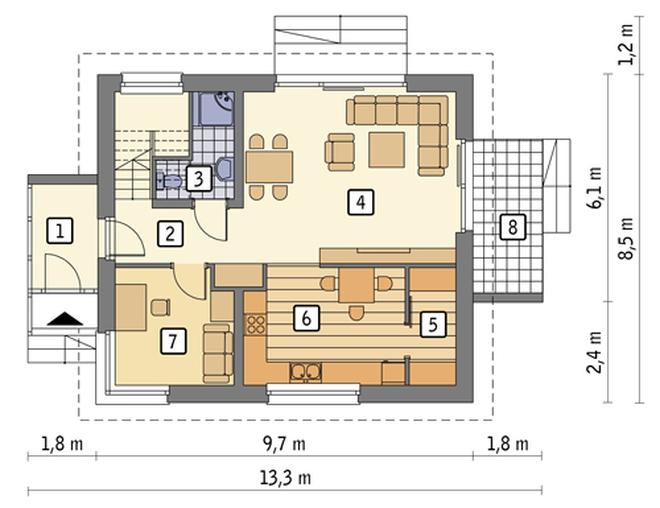 Ważny (z wentylacją mechaniczną i rekuperacją)