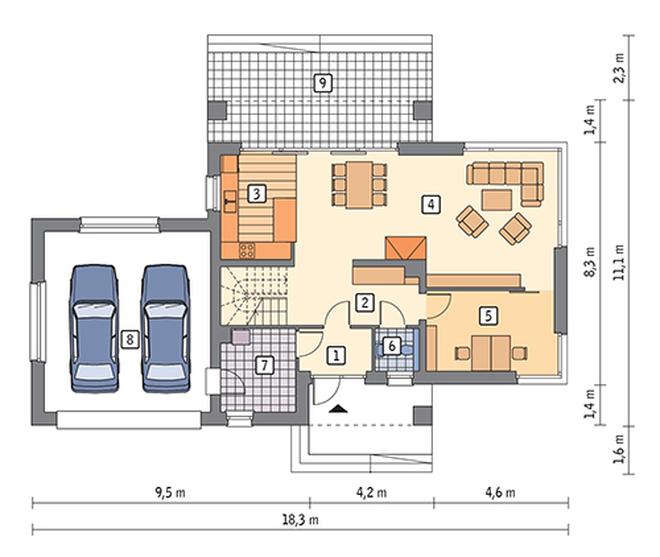 Wiadomy (z wentylacją mechaniczną i rekuperacją)