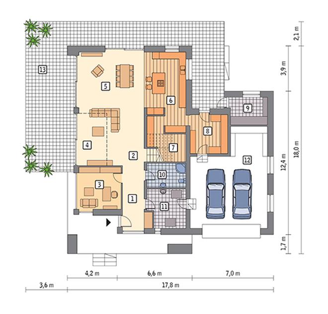 Wykadrowany (z wentylacją mechaniczną i rekuperacją)