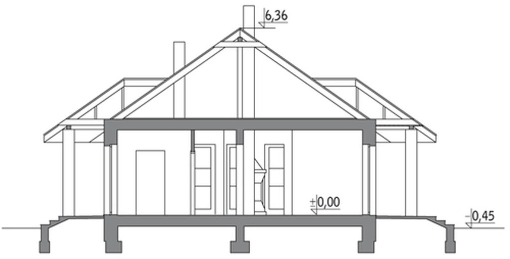 Gustowny (z wentylacją mechaniczną i rekuperacją)