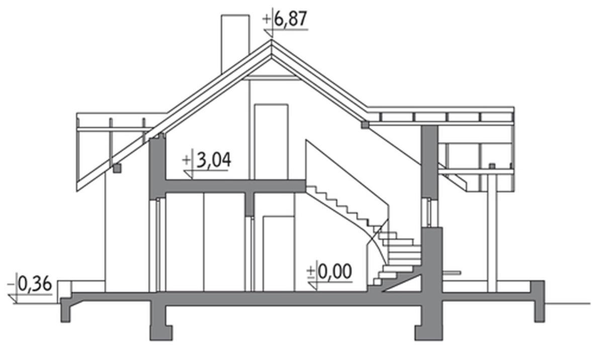 Moje miejsce - wariant I (z wentylacją mechaniczną i rekuperacją)