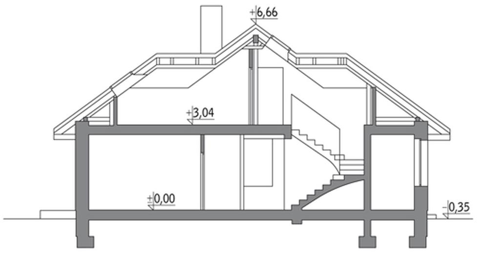 Niewielki (z wentylacją mechaniczną i rekuperacją)