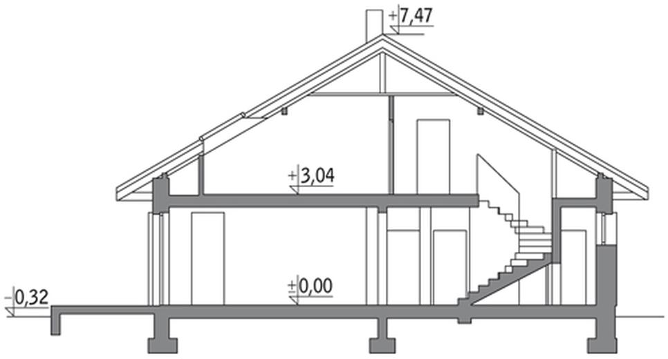 Wdzięczny (z wentylacją mechaniczną i rekuperacją)