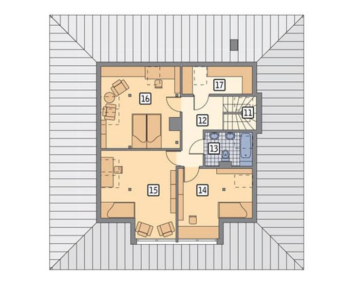 Wdzięczny (z wentylacją mechaniczną i rekuperacją)