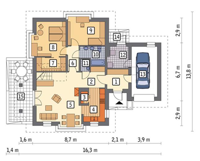 Miła chwila (z wentylacją mechaniczną i rekuperacją)