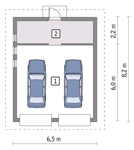 Garaż z pomieszczeniem gospodarczym