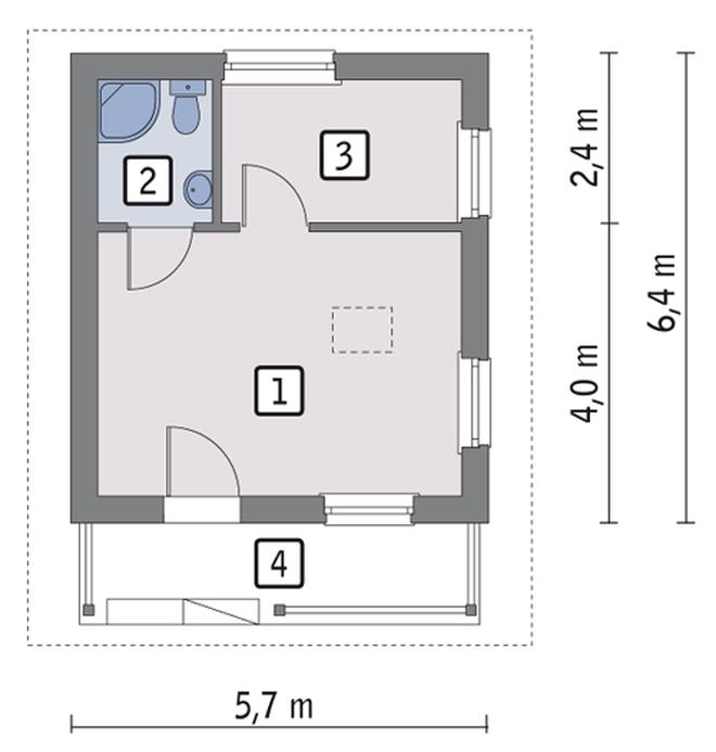 Budynek gospodarczy GC59