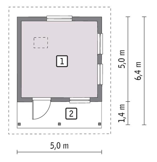 Budynek gospodarczy GC59a