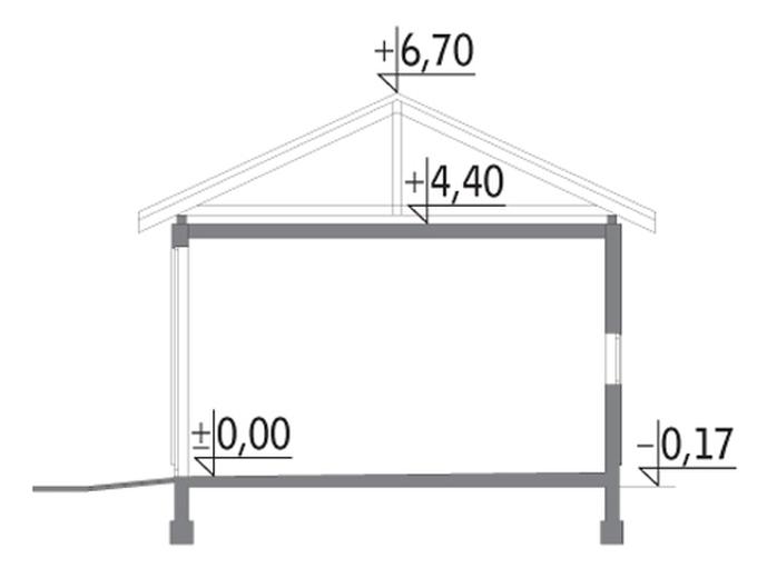 Budynek garażowo-magazynowy GM01