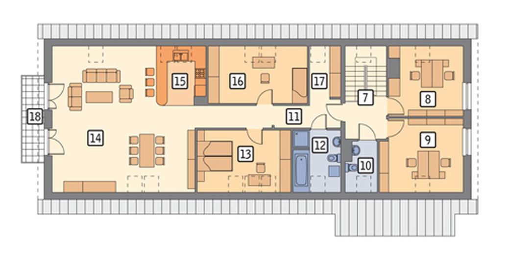 Magazyn z częścią mieszkalną GM07b