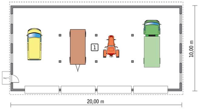 Budynek garażowo-magazynowy GMC01