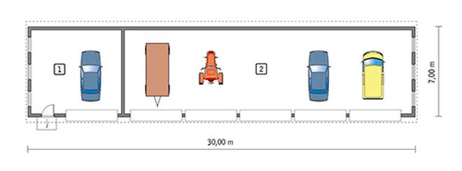 Budynek garażowo-magazynowy GMC03