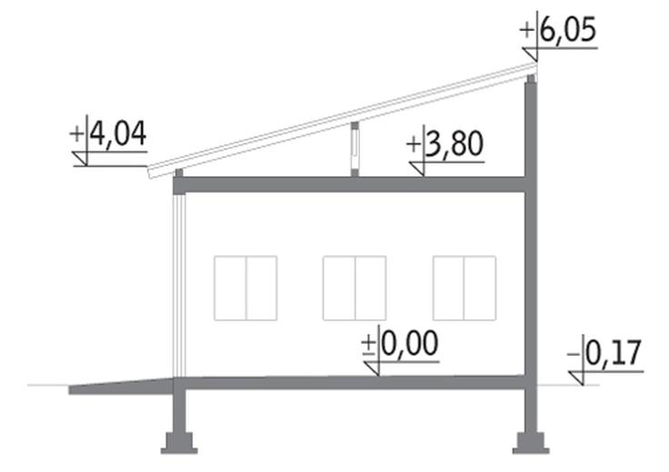 Budynek garażowo-magazynowy GMC03a