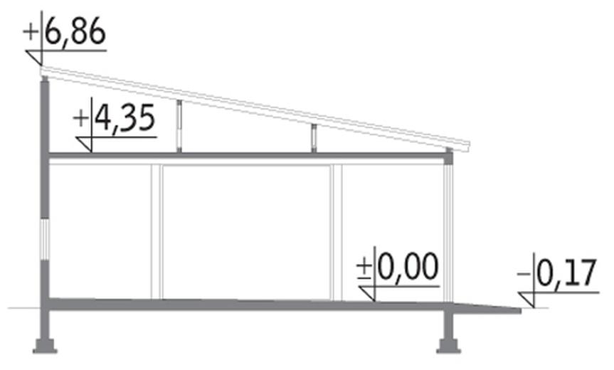 Budynek garażowo-magazynowy GMC04a