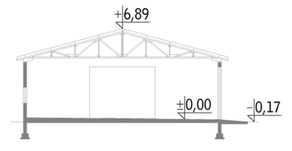 Budynek garażowo-magazynowy GMC05