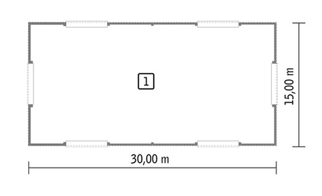 Budynek garażowo-magazynowy GMC05c